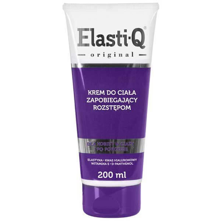 Elasti-Q Original, Körpercreme gegen Dehnungsstreifen, 200 ml SHORT DATE