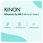 Kinon, vitamina K2-MK7 da natto 75 μg, 30 compresse DATA SCORTA