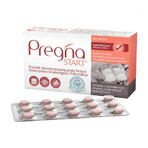 Pregna Start, für Frauen, die eine Schwangerschaft planen, 30 Tabletten DEFECTED PACKAGE