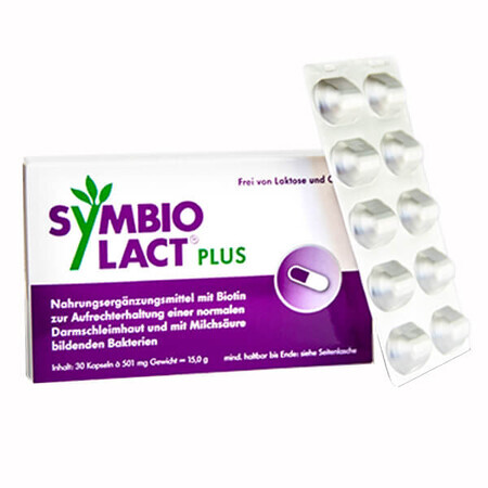 SymbioLact Plus, 30 Kapseln SHORT DATE