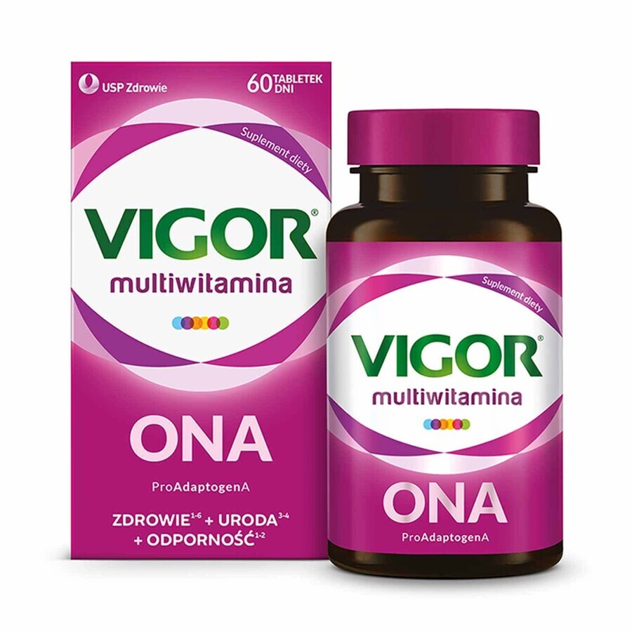 Vigor Multivitaminico Ona, 60 compresse CONFEZIONE DEPOSITATA