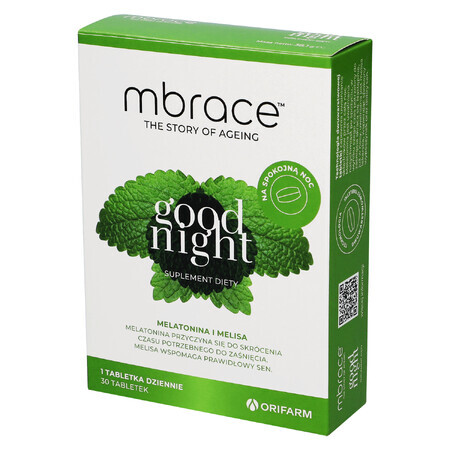 Mbrace Good Night, 30 Tabletten DEFECTED PACKAGING