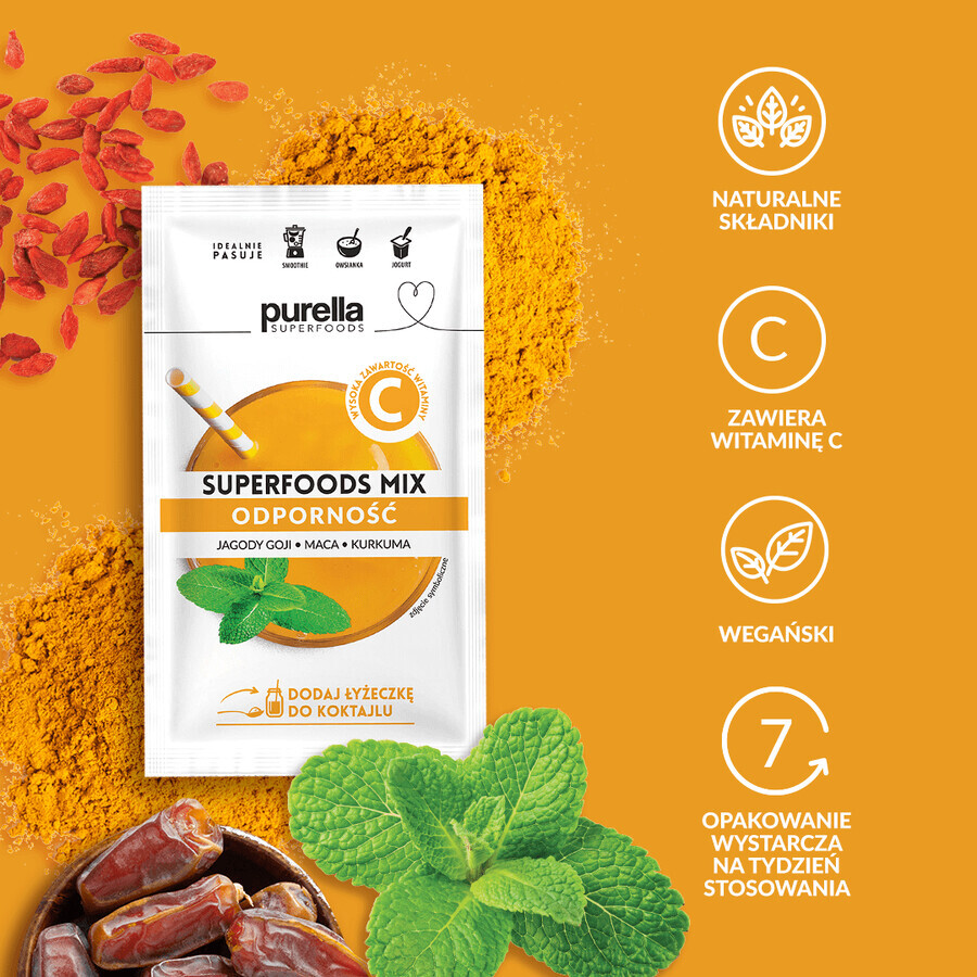 Purella Superfoods Mix Immunität, 40 g SHORT DATE