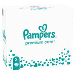 Pampers Premium Care, size 3 diapers, 6-10 kg, 200 DEFECTIVE PACKAGE