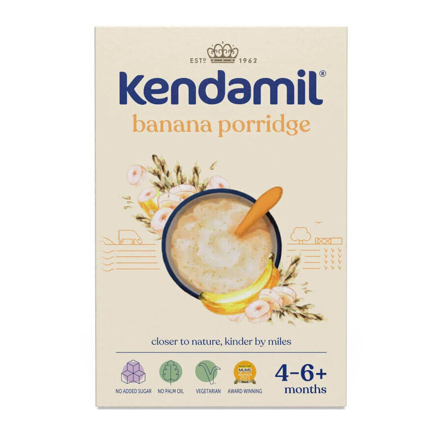 Kendamil Reismüsli, Banane, Milch, nach 4 Monaten, 150 g