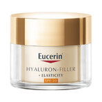 Eucerin Hyaluron Filler + Elasticity, straffende Anti-Falten-Tagescreme mit Thiamidol, SPF 30, 50 ml