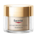 Eucerin Hyaluron Filler + Elasticity, straffende Anti-Falten-Nachtcreme mit Thiamidol, 50 ml