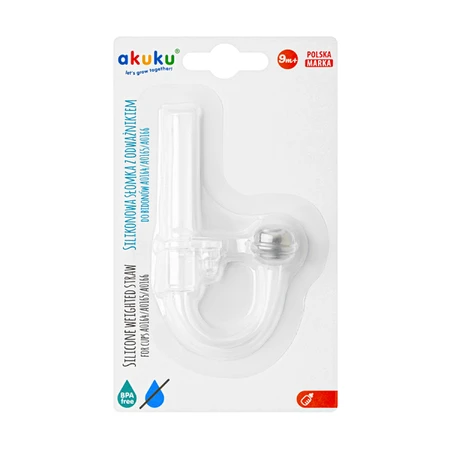 AKUKU, reserve rietje met gewicht, voor bidons A0164, A0165, A0167