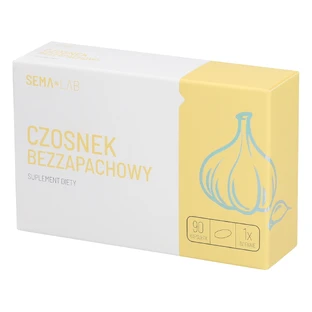 SEMA Lab Unscented garlic, 90 capsules