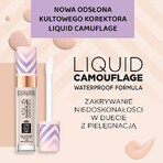 Eveline Cosmetics Liquid Camuflage, correcteur imperméable à l'acide hyaluronique, No. 02, Light Vanilla, 7 ml