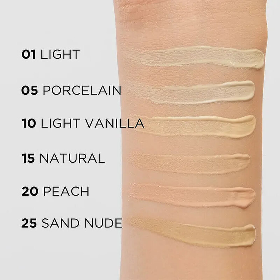 Eveline Cosmetics Wonder Match, flüssiger Abdeckstift, Nr. 25 sand nude, 7 ml