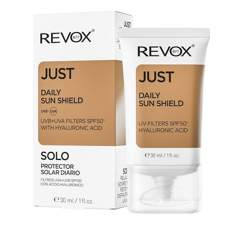 Sonnenschutz Tagescreme mit Hyaluronsäure SPF 50, 30 ml, Revox Bewertungen