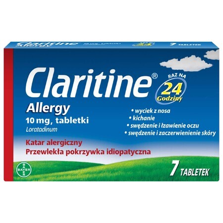 Claritin Allergie 10 mg, 7 Tabletten