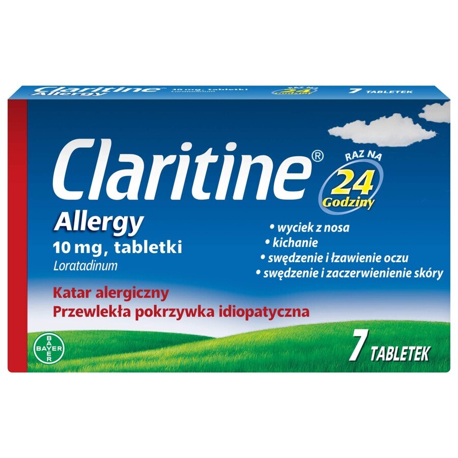 Claritin Allergie 10 mg, 7 Tabletten