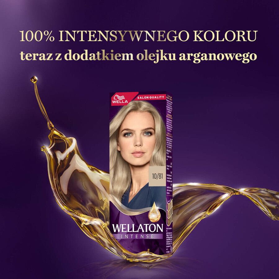 Wellaton, intensieve kleurcrème, 9/0 badzo lichtblond, 110 ml