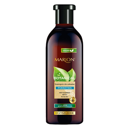 Marion Botanical, reinigendes Kräutershampoo, Brennnessel, fettiges Haar, 400 ml