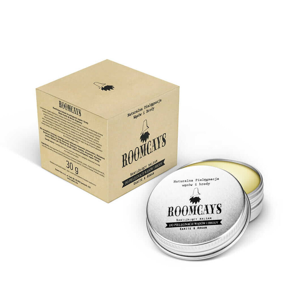 Roomcays, bálsamo hidratante para barba, 30 ml