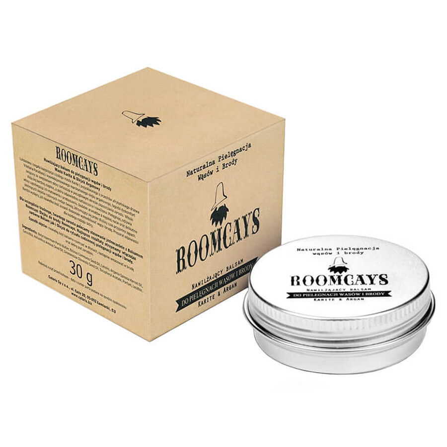 Roomcays, bálsamo hidratante para barba, 30 ml