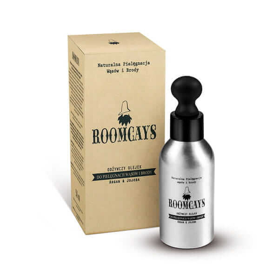 Roomcays, pflegendes Bart- und Schnurrbartöl, 50 ml