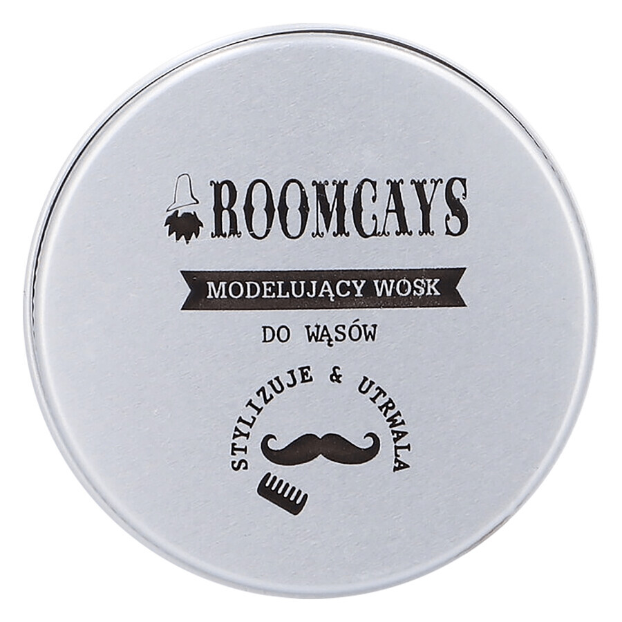 Roomcays, Wachs zum Formen des Schnurrbartes, 30 ml