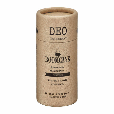 Roomcays, deodorante naturale in stick, 65 ml