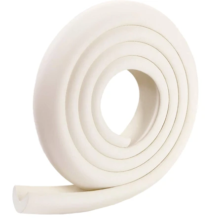 Sipo, foam tape om scherpe randen te beschermen, ecru, 2 meter
