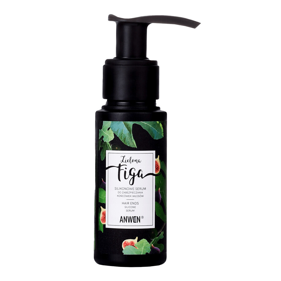 Anwen Green Fig, siero al silicone per proteggere le punte dei capelli, 50 ml