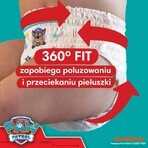 Pampers Pants, pantalones pañales, Paw Patrol, talla 5, 12-17 kg, 66 piezas