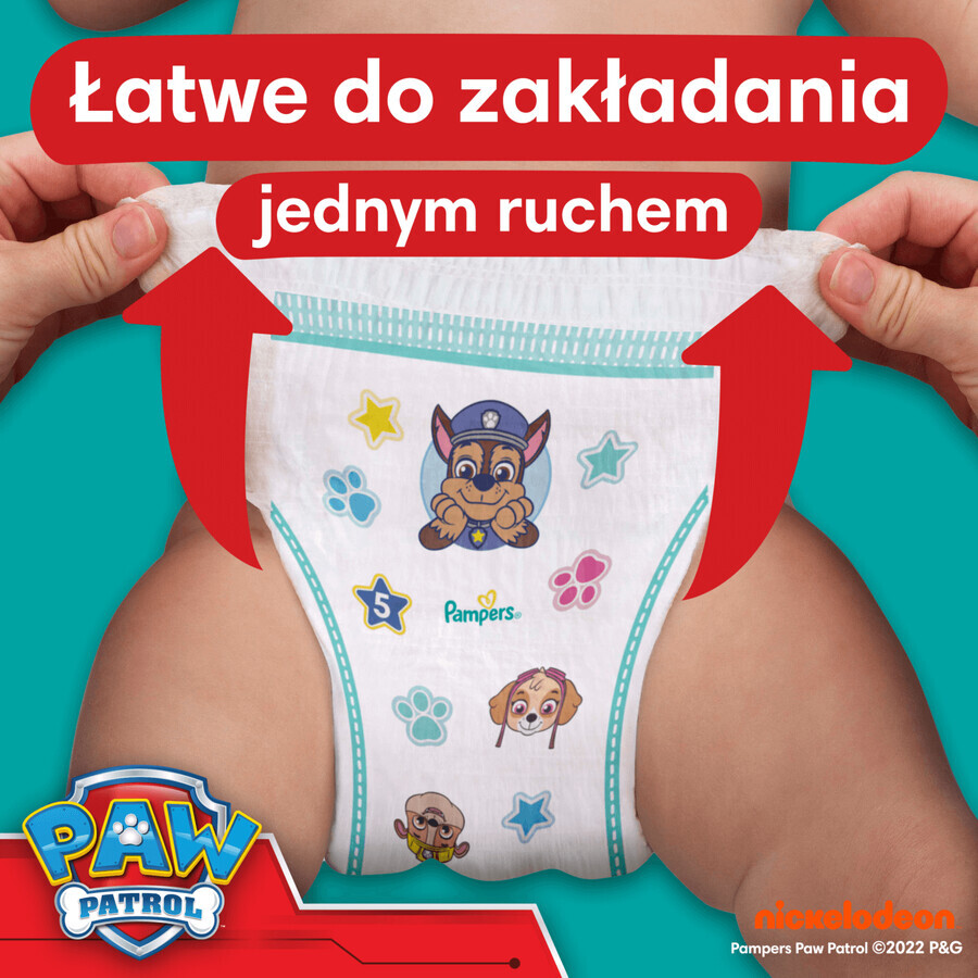 Pampers Pants, diapers, Psi Patrol, size 4, 9-15 kg, 72 pcs