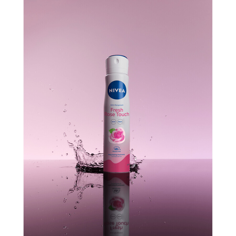 Nivea, spray anti-transpirant, Fresh Rose Touch, 250 ml