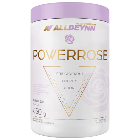 Allnutrition Alldeynn PowerRose, kauwgomsmaak, 450 g