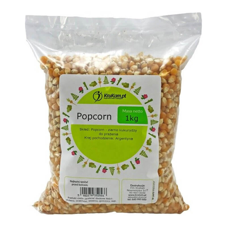 KruKam Popcorn, 1 kg