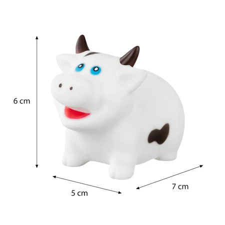 Ackuku, bath toys, Farm, from 3 months, 4 pieces