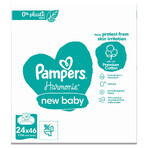 Pampers Harmonie New Baby, Feuchttücher, 24 x 46 Stück