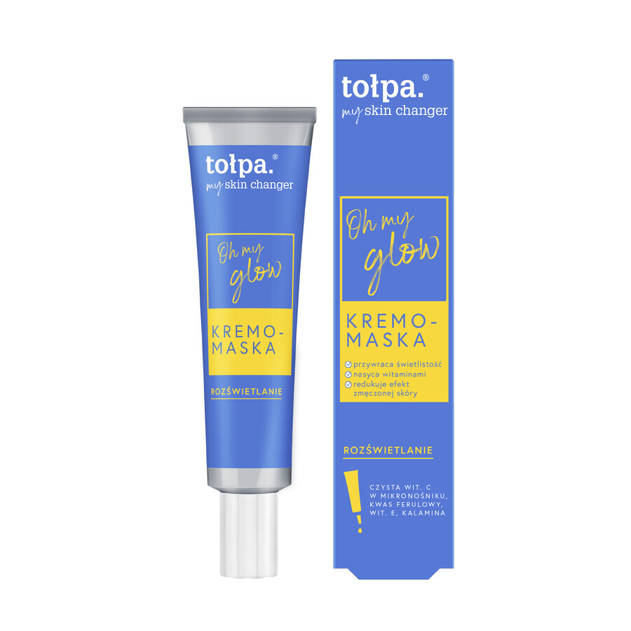 Tolpa My Skin Changer Oh My Glow, cream-mask, 40 ml