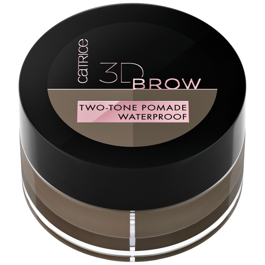 Catrice 3D Brow Two-Tone Pomade Waterproof, Nr. 010 Light to Medium, 5 g