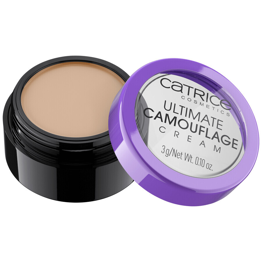 Catrice Ultimate Camouflage Cream, corrector facial en crema, 020 N Light Beige, 3 g