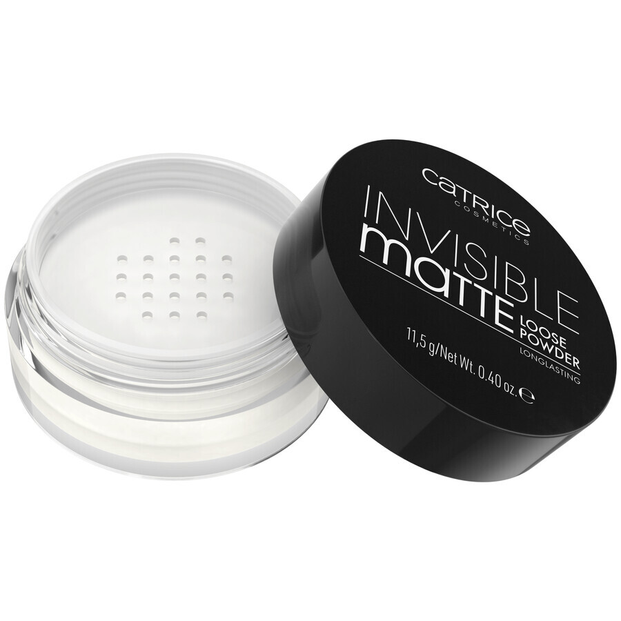 Catrice Invisible Matte, loser mattierender Puder, transparent, 11,5 g