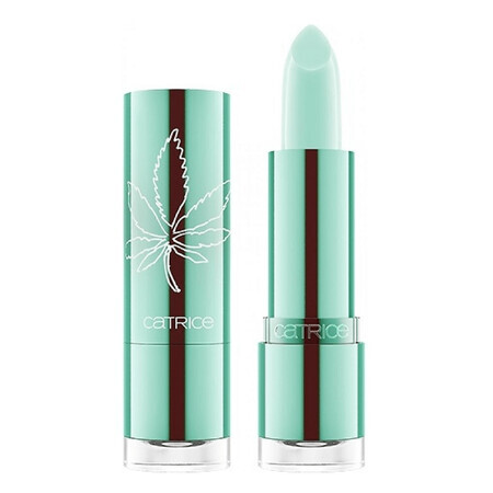 Catrice Hemp &amp; Mint Glow Lip Balm, bálsamo que agranda ópticamente los labios, aceite de cáñamo, 4,2 g