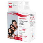 Emolium Dermocare Set, cremiges Waschgel, 400 ml + Körperemulsion, 400 ml