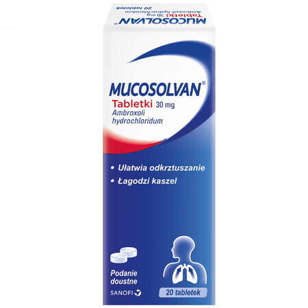 Mucosolvan 30 mg, 20 Tabletten