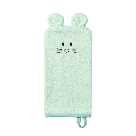 BabyOno, tapis de bain en bambou, vert, 1 pièce