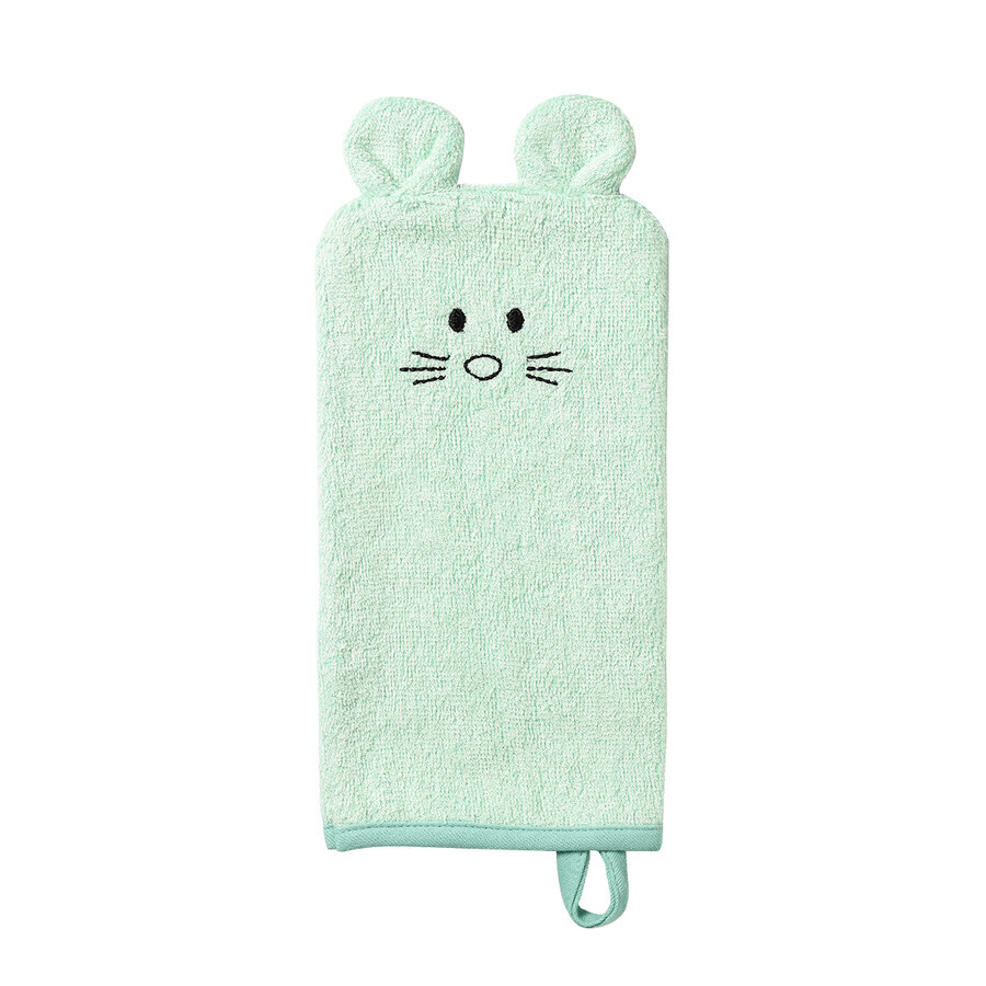 BabyOno, tapis de bain en bambou, vert, 1 pièce