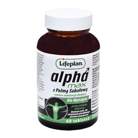 Lifeplan Alpha Max mit Sabal Palm, 60 Tabletten