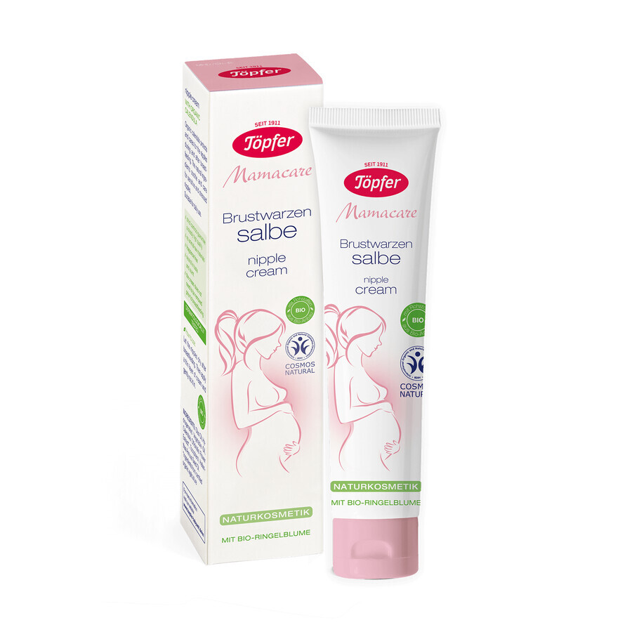 Cremă pentru mameloane MamaCare, 30 ml, Topfer