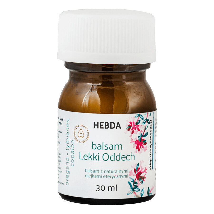 Hebda, Leichter Atem Lotion, 30 ml