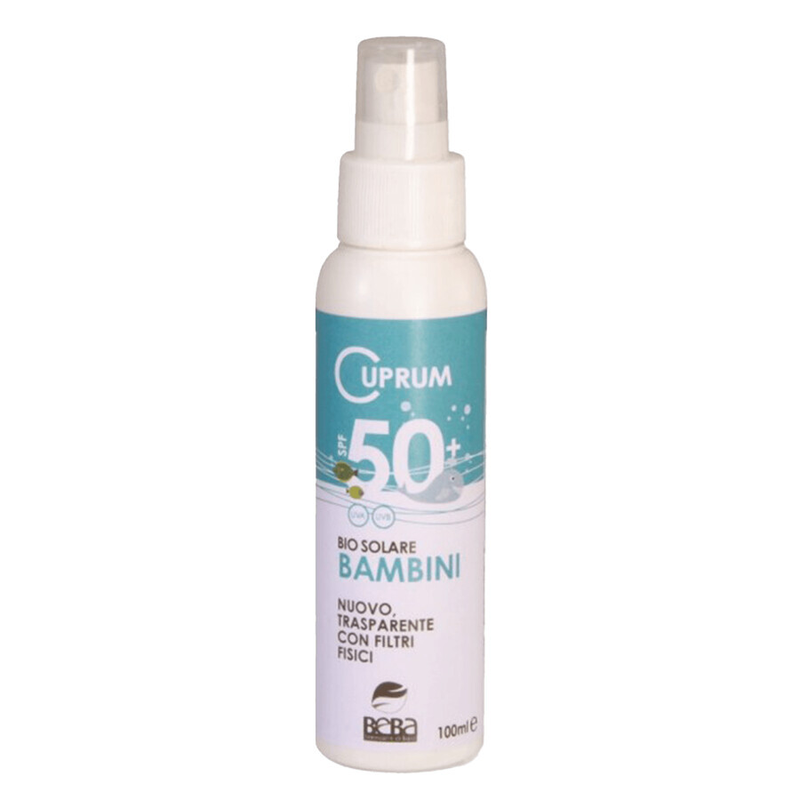 Beba Cuprum Line, zonnebrandspray voor kinderen, SPF 50, 100 ml