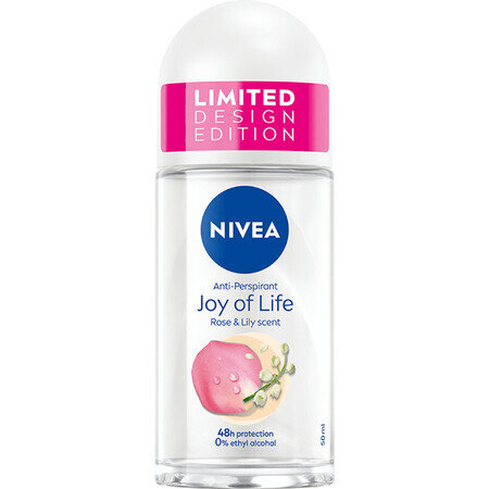 Nivea Joy of Life, Roll-on Antitranspirant, 50 ml