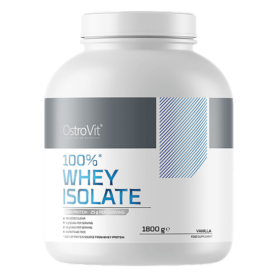 OstroVit 100% Whey Isolate, saveur vanille, 1800 g