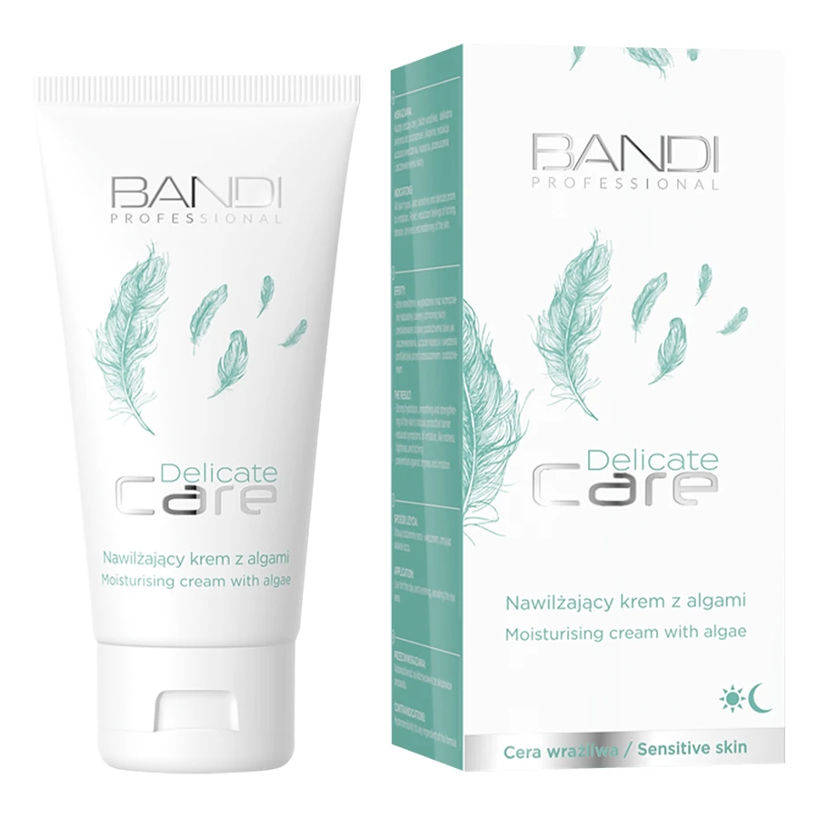 Bandi Delicate Care, feuchtigkeitsspendende Gesichtscreme mit Algen, 50 ml